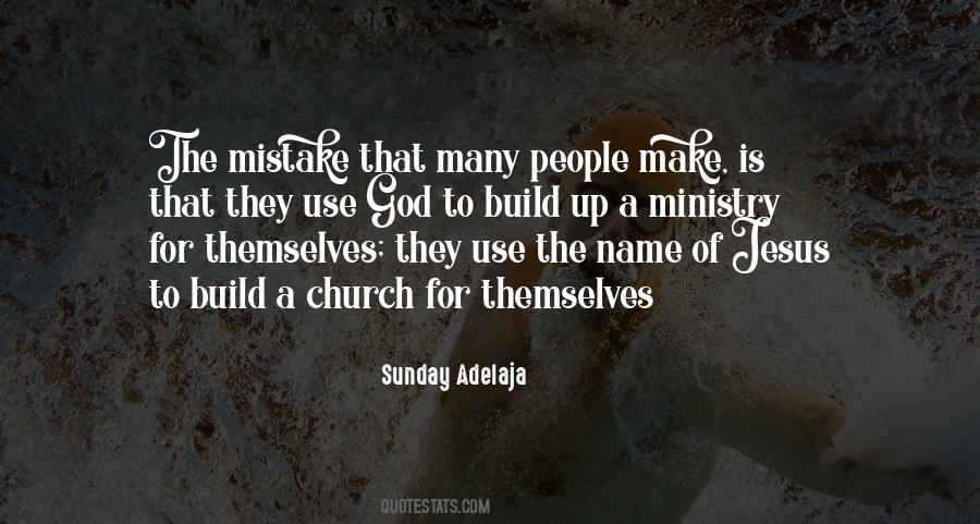 Quotes About Ministry #1268285