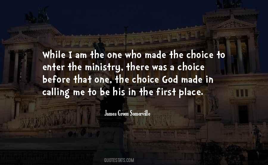 Quotes About Ministry #1312099