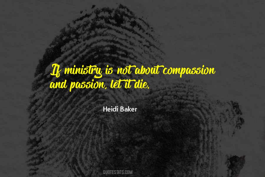 Quotes About Ministry #1321092