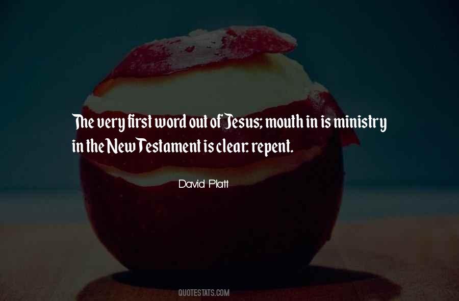 Quotes About Ministry #1353665
