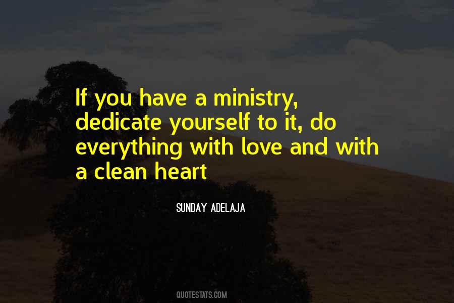 Quotes About Ministry #1371520