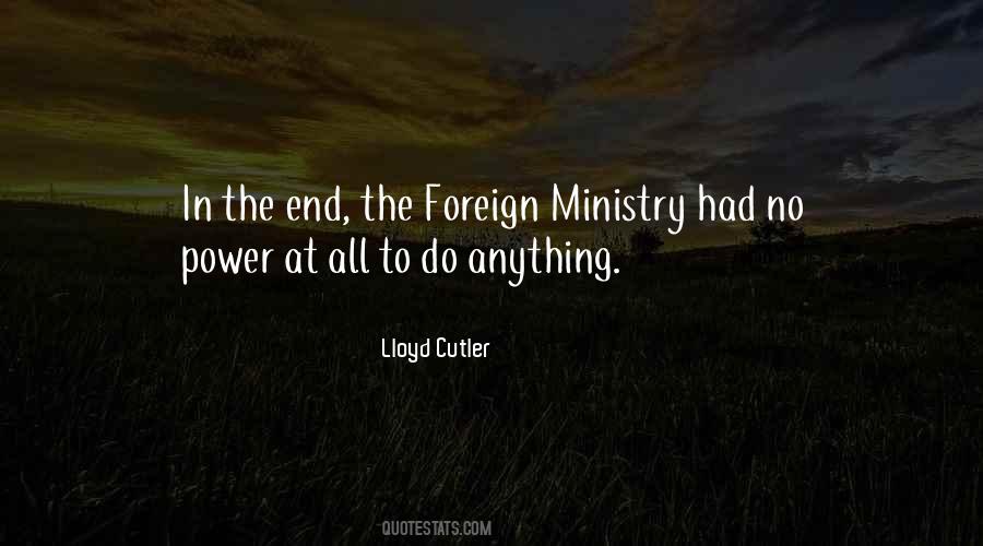 Quotes About Ministry #1420177