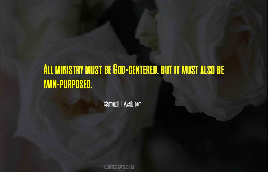 Quotes About Ministry #1438918