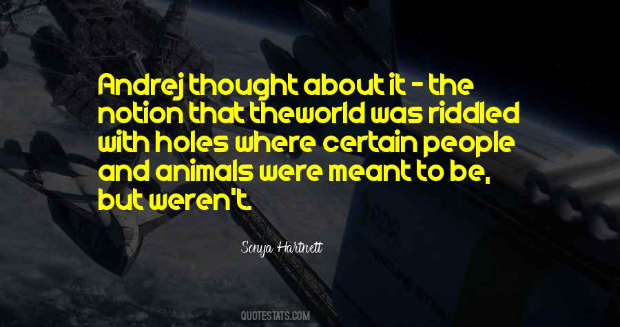 Animals And People Quotes #273248