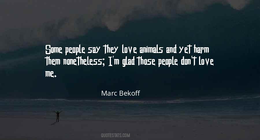 Animals And People Quotes #456159