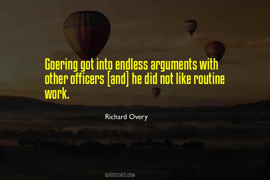 Quotes About Routine Work #1077044