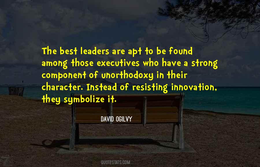 Quotes About Strong Leaders #1410212