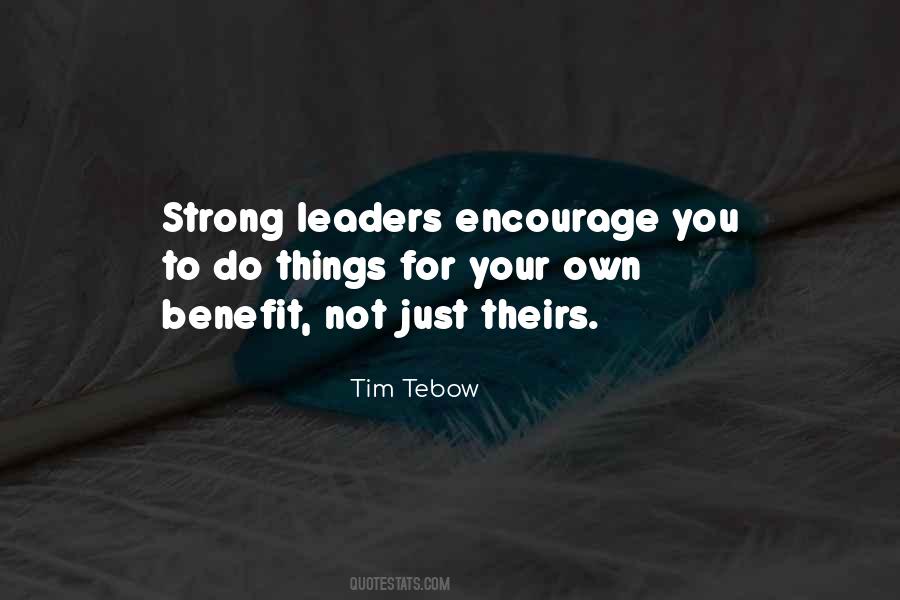 Quotes About Strong Leaders #1588375