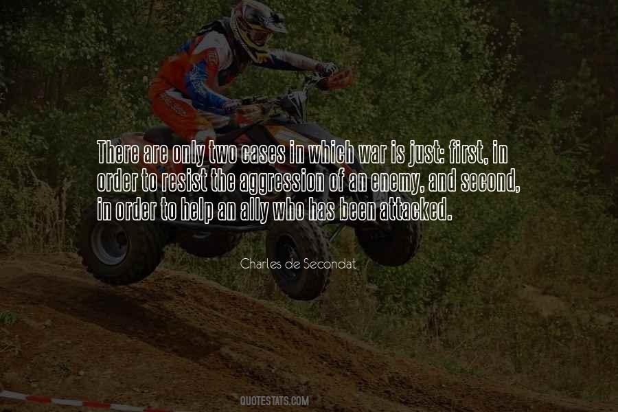 Ally And Enemy Quotes #1415522