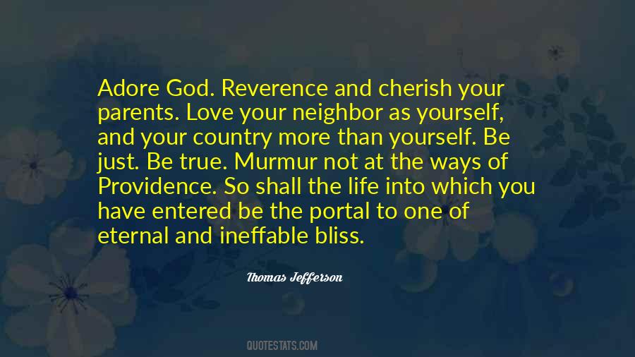 Quotes About Reverence To God #1484440