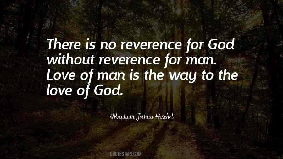 Quotes About Reverence To God #503761
