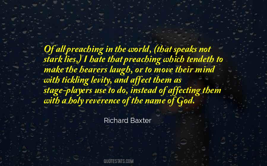 Quotes About Reverence To God #590740