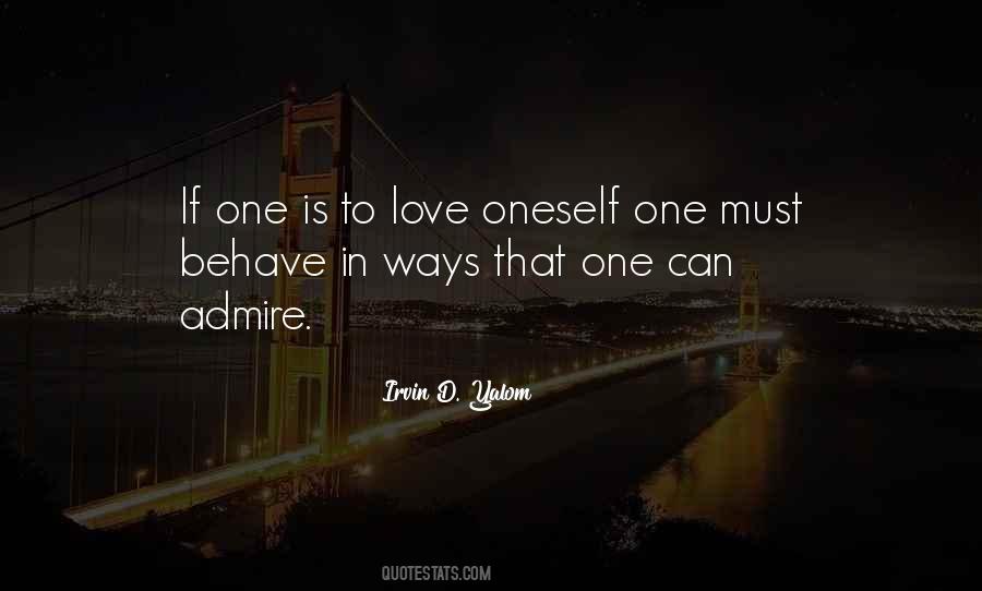 Love Oneself Quotes #674532