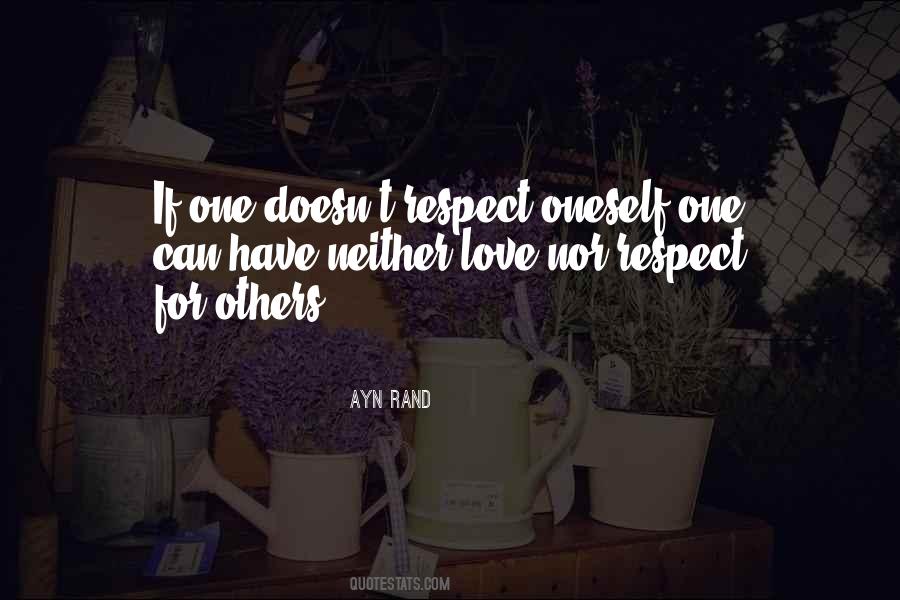 Love Oneself Quotes #676054