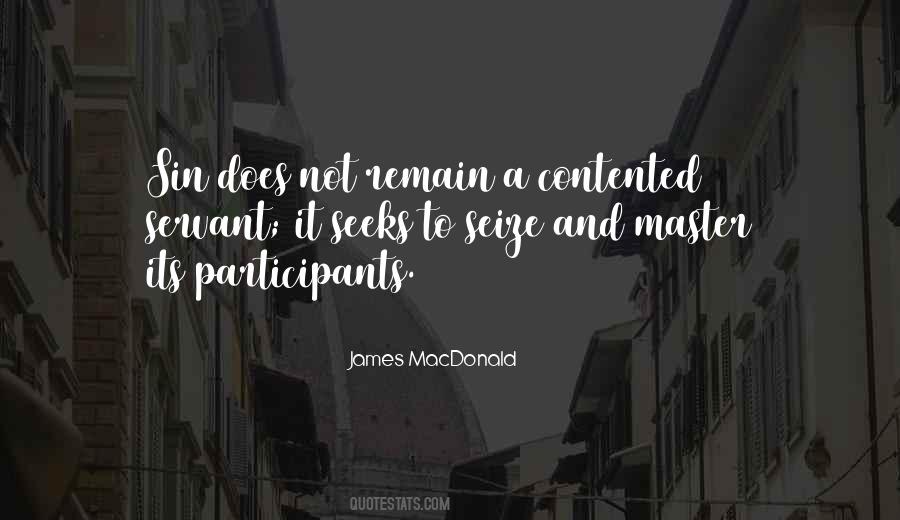 Not Contented Quotes #1529070
