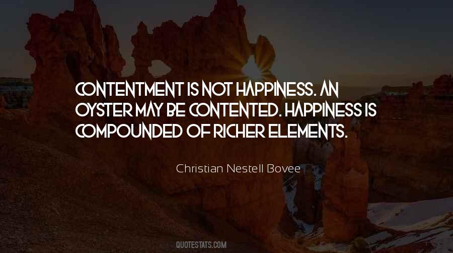 Not Contented Quotes #867632