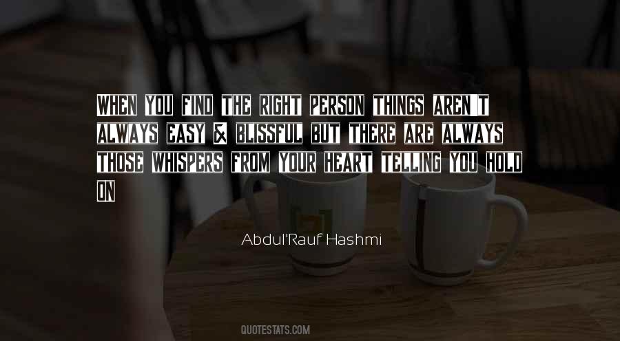 Quotes About Find The Right Person #568536