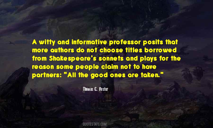 Quotes About Shakespeare Sonnets #786121