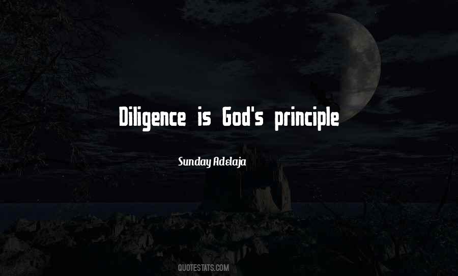 Quotes About Diligence #1189169