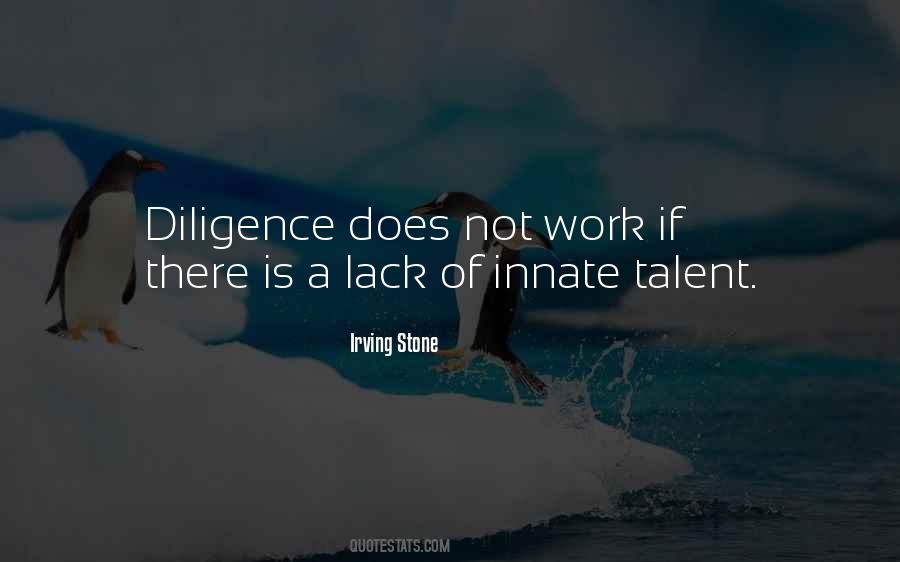 Quotes About Diligence #1356639