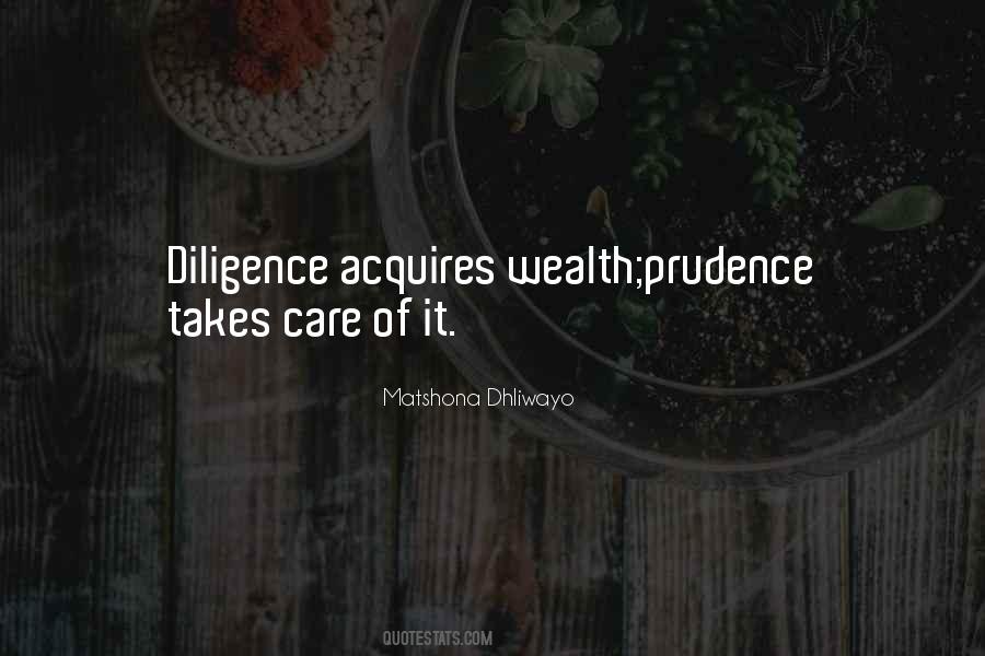 Quotes About Diligence #956003