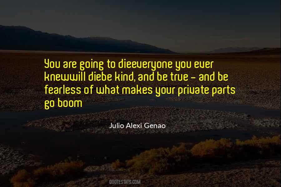 Quotes About Private Parts #1278290