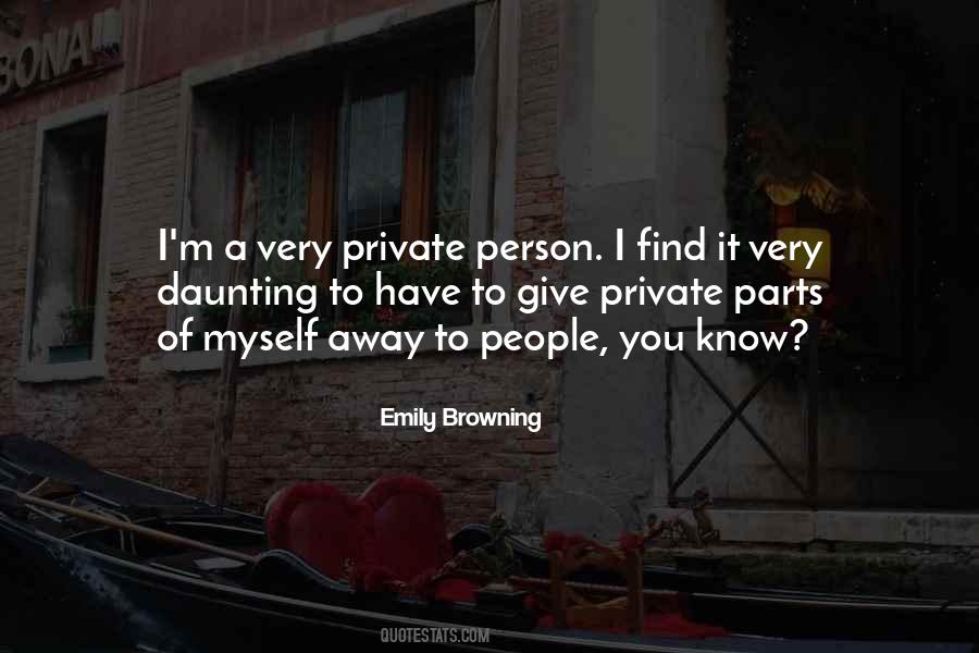 Quotes About Private Parts #1577389
