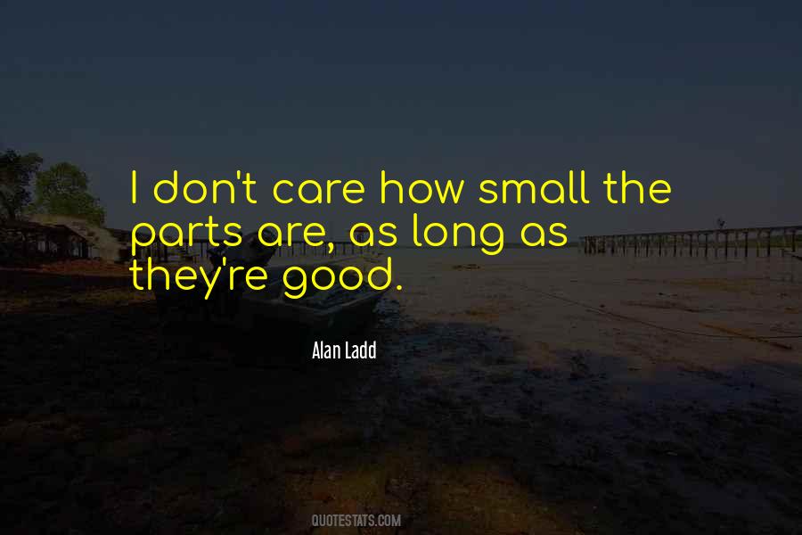 Small Care Quotes #340692