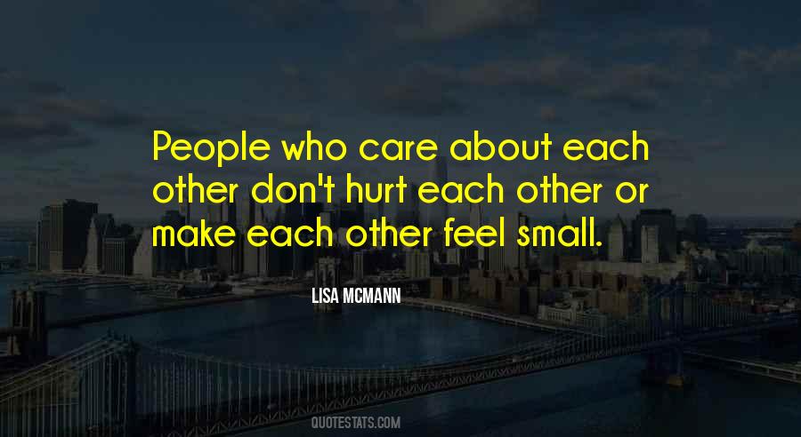 Small Care Quotes #462654