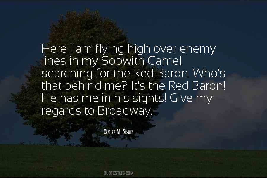 Quotes About Red Baron #244471