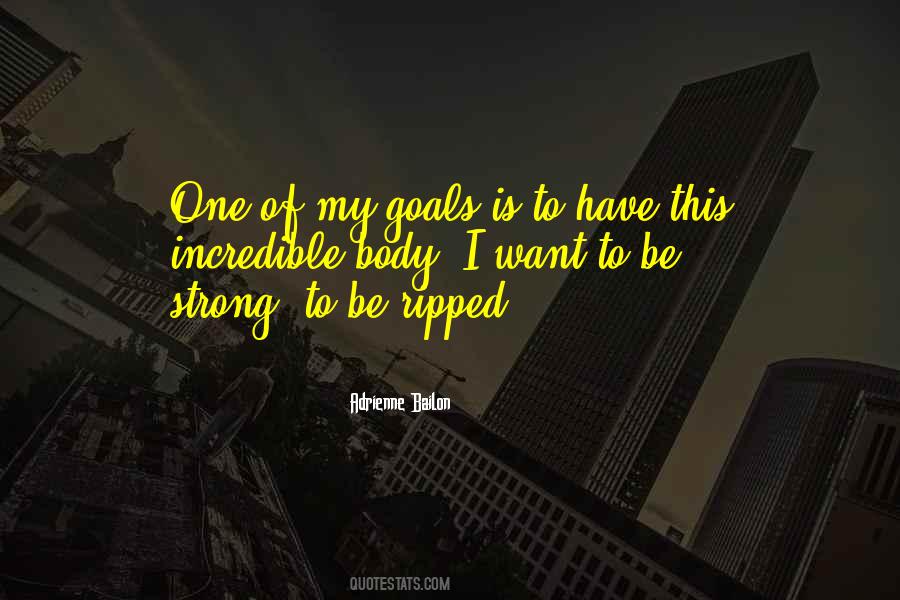 My Goals Quotes #1271544