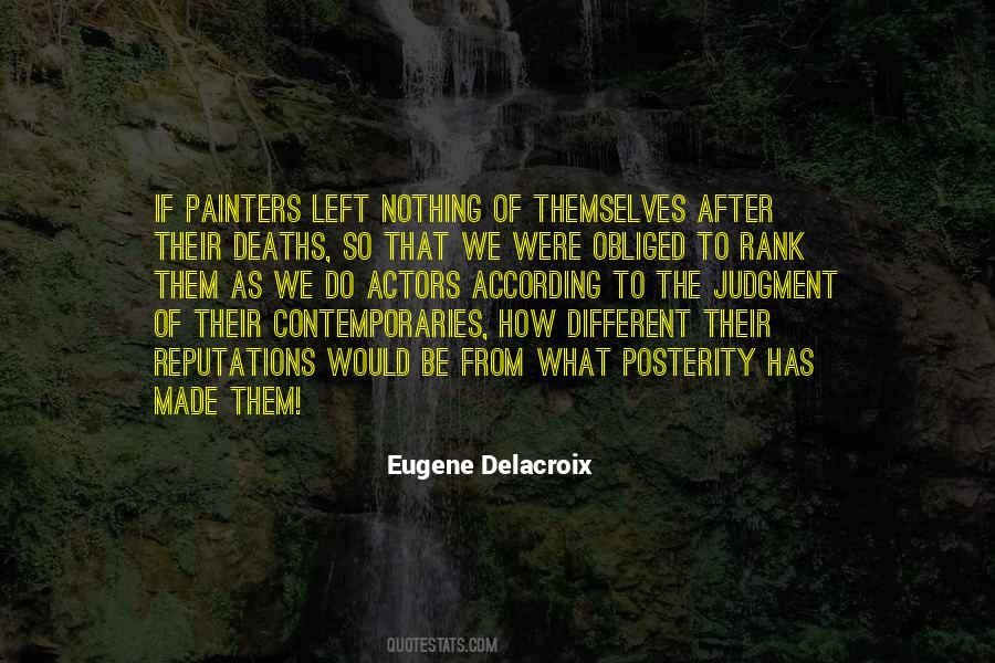Quotes About Delacroix #869619