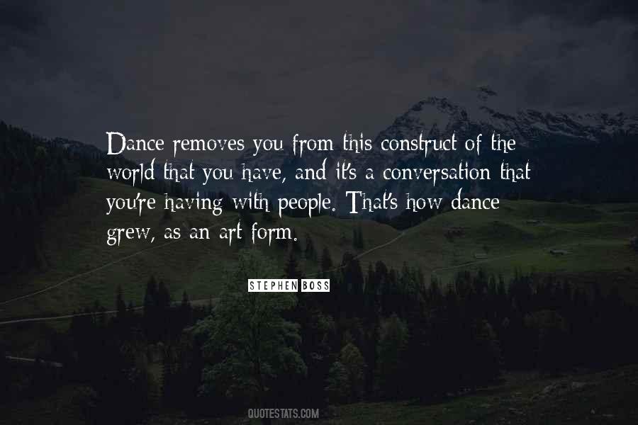 Art Of Dance Quotes #533376