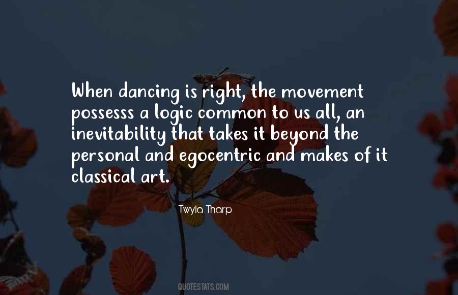 Art Of Dance Quotes #98428