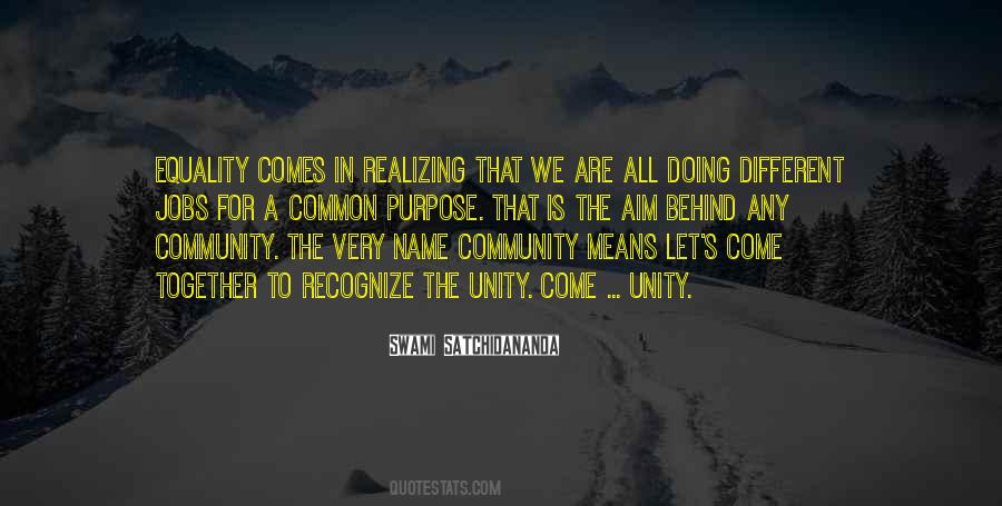 Quotes About Unity And Equality #705518