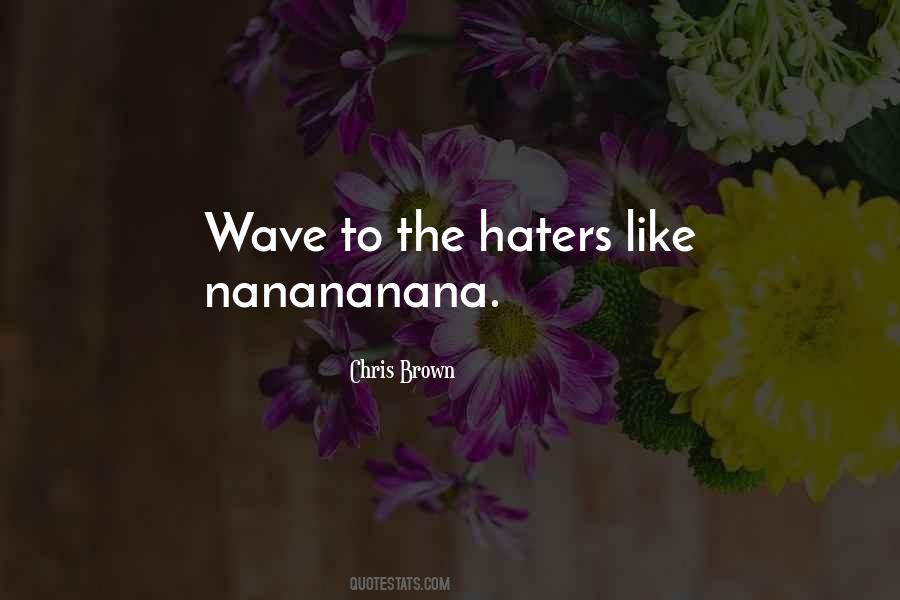 Quotes About All The Haters #302387