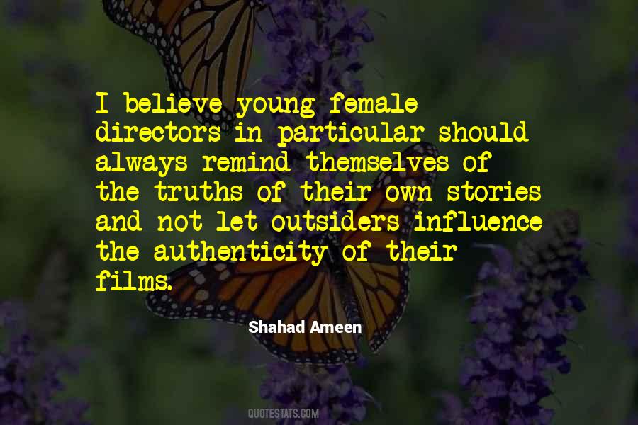 Quotes About Female Directors #1100666