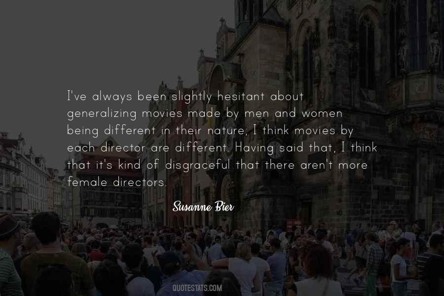 Quotes About Female Directors #1205261