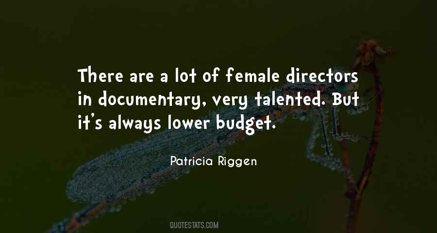 Quotes About Female Directors #519887