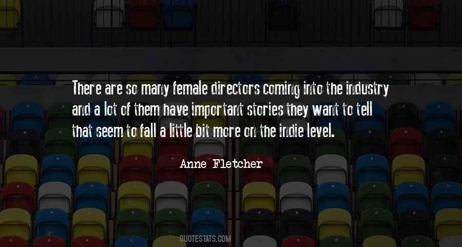 Quotes About Female Directors #629095