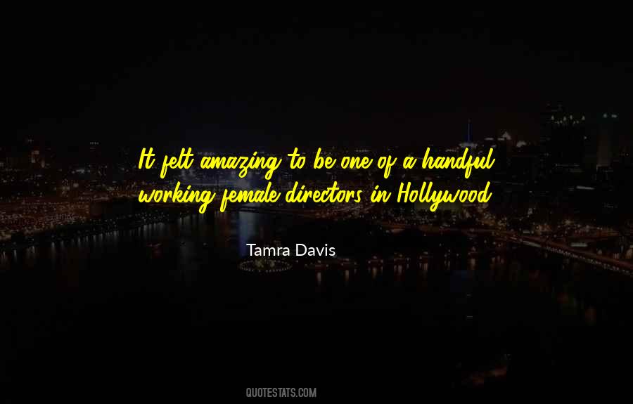 Quotes About Female Directors #806210