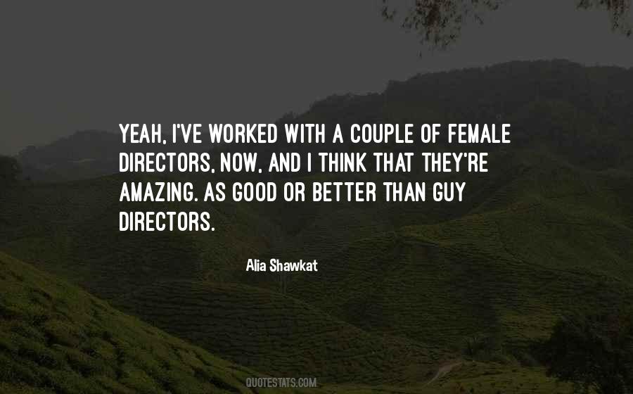 Quotes About Female Directors #909161