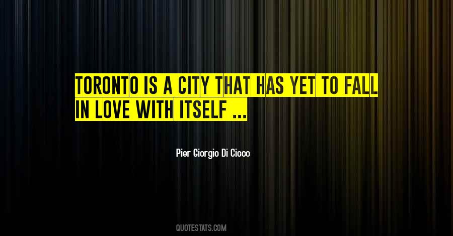 Quotes About Falling In Love With A City #1707077