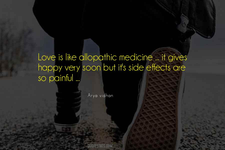 Quotes About Medicine Side Effects #911117