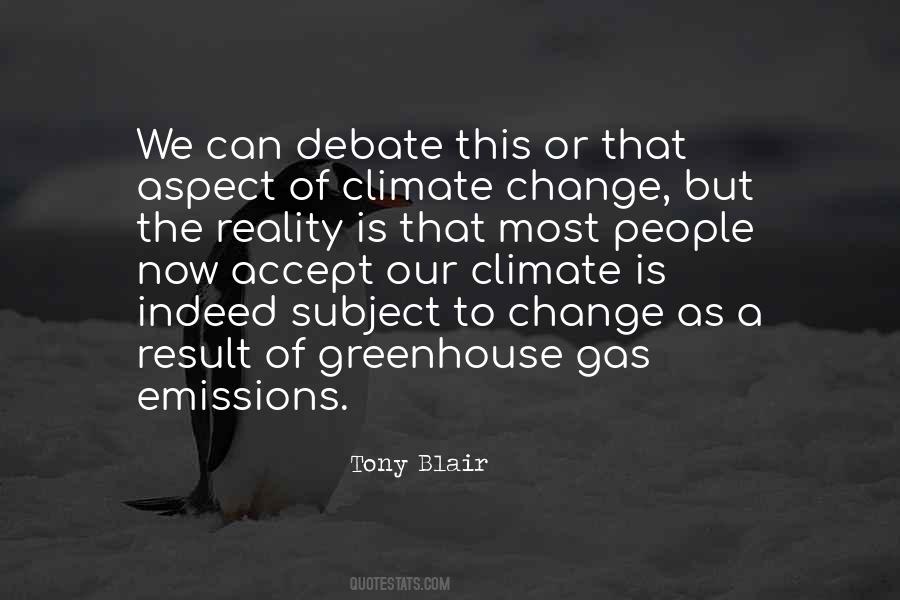 Quotes About Greenhouse Gas Emissions #1748197