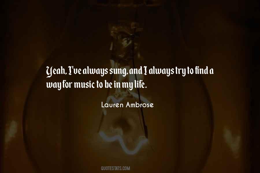 Quotes About Music And Life #126757