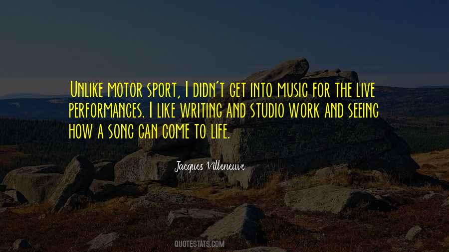 Quotes About Music And Life #46244