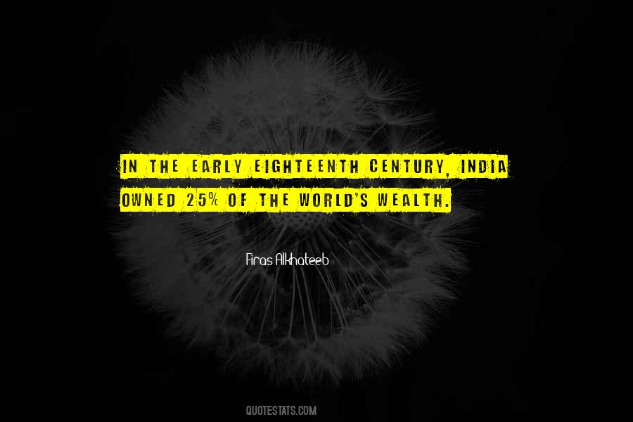 Eighteenth Century India Quotes #346718