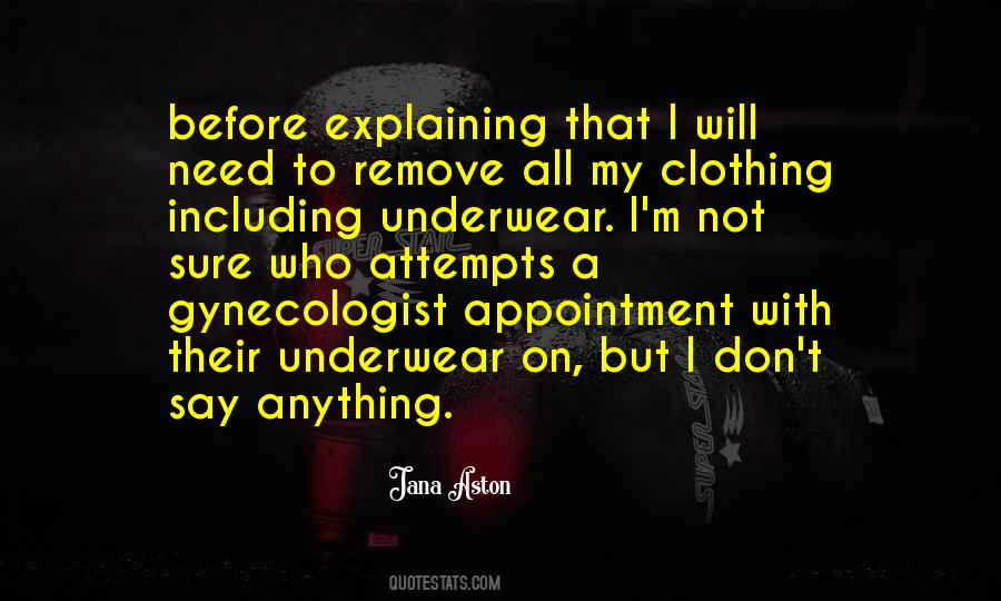 Quotes About Gynecologist #1582439