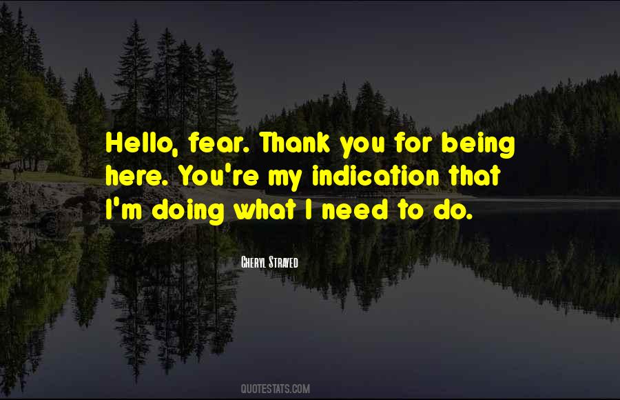 Quotes About Doing What You Fear #281946